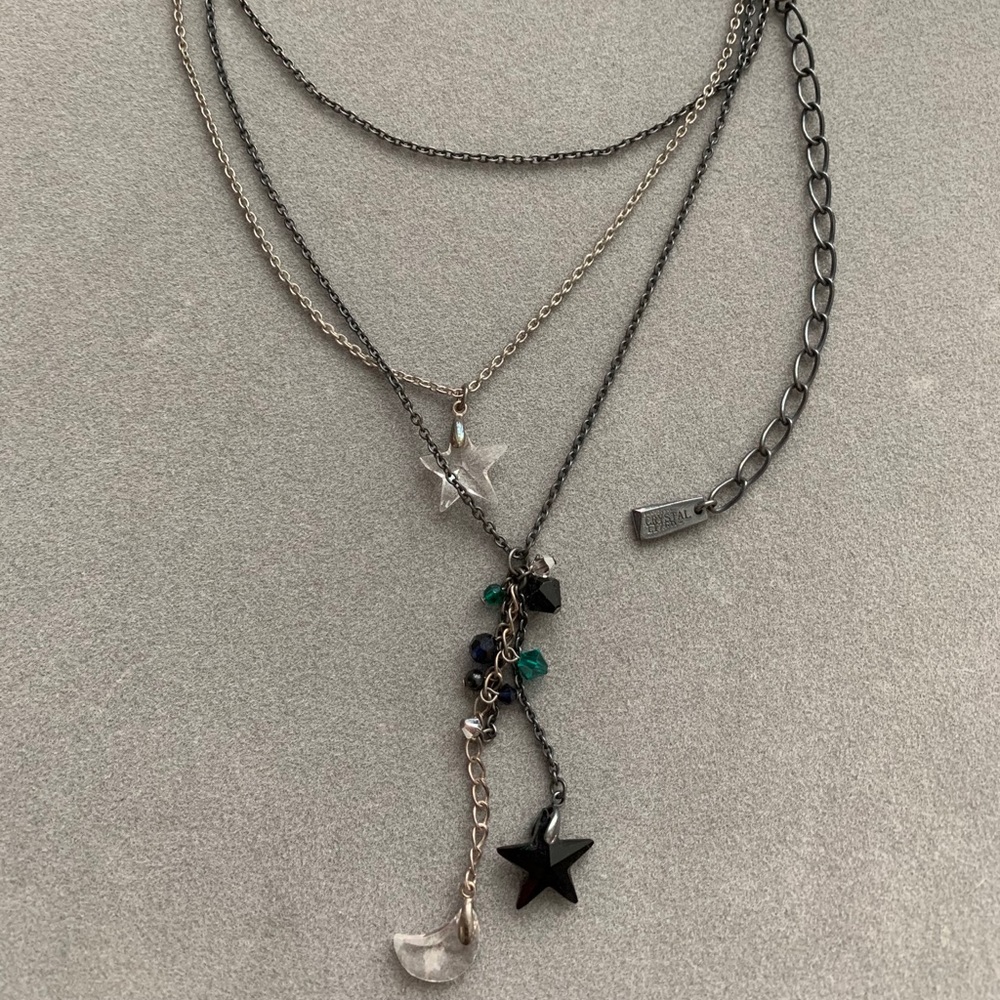 Swarovski Moon 🌙 &  Star ⭐️ Necklace